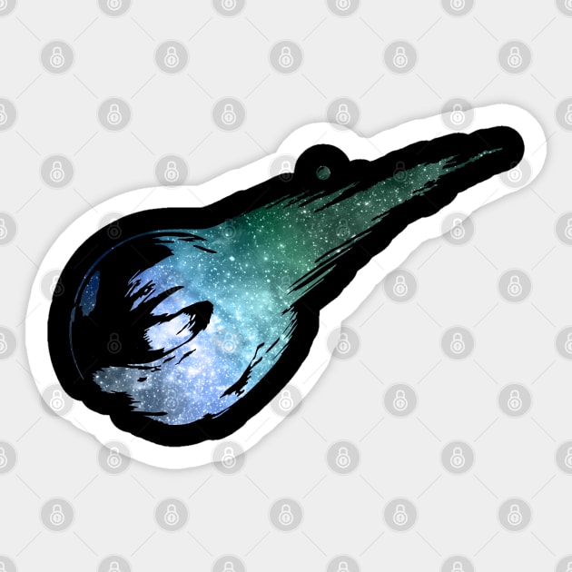 Final Fantasy VII logo universe Sticker by DRKNT